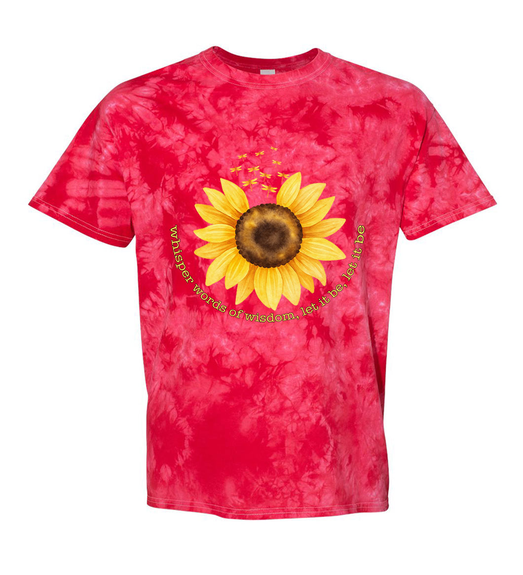 Whisper Words of Wisdom TDD100512 Premium Tie-dye Shirt