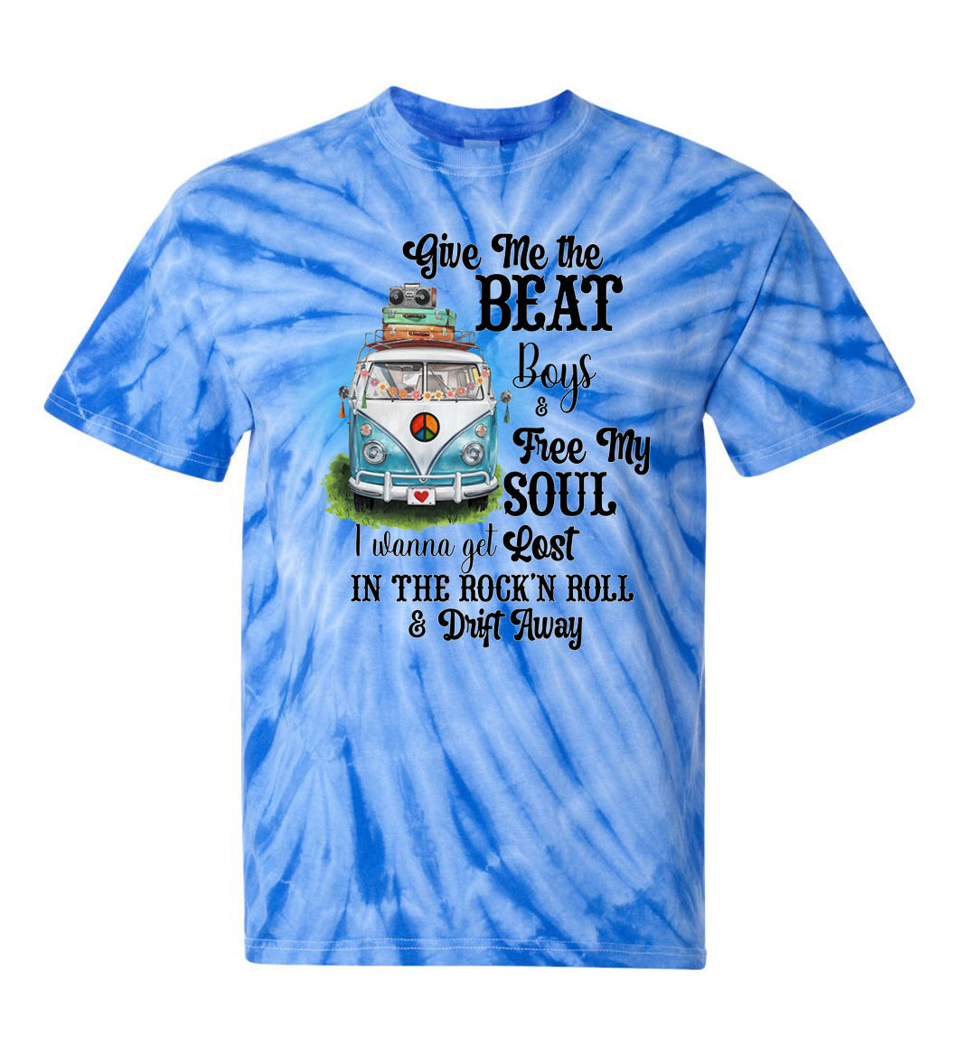 Give Me the Beat TDD100524 Premium Tie-dye Shirt