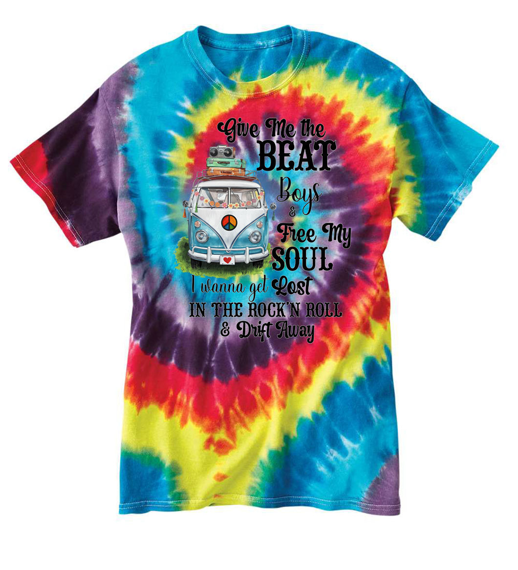 Give Me the Beat TDD100524 Premium Tie-dye Shirt