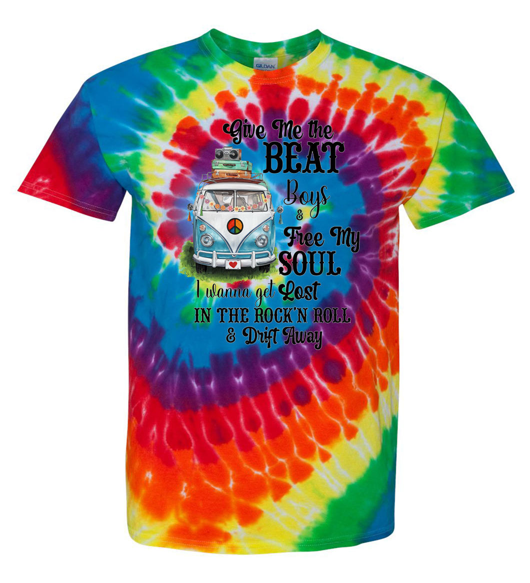 Give Me the Beat TDD100524 Premium Tie-dye Shirt