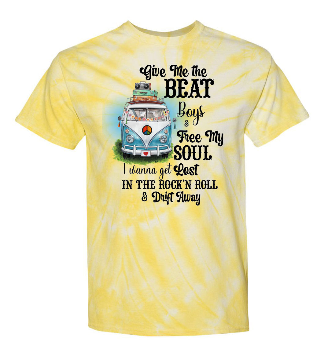 Give Me the Beat TDD100524 Premium Tie-dye Shirt