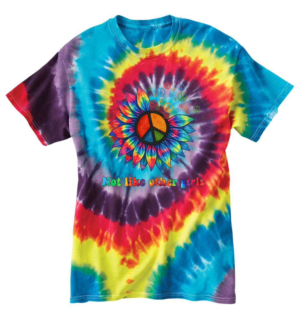 Not Like Other Girls TDD100570 Premium Tie-dye Shirt