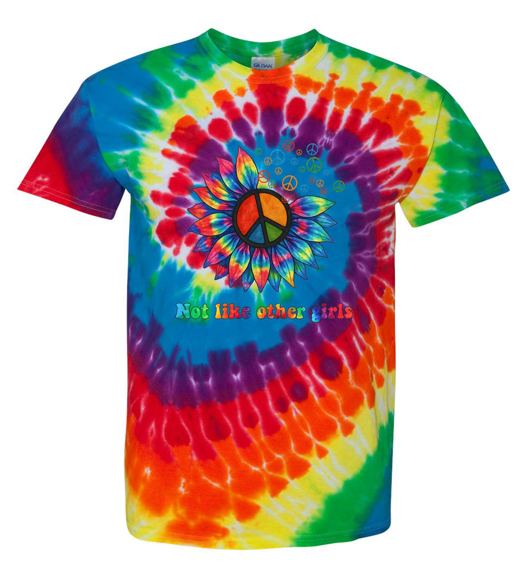 Not Like Other Girls TDD100570 Premium Tie-dye Shirt